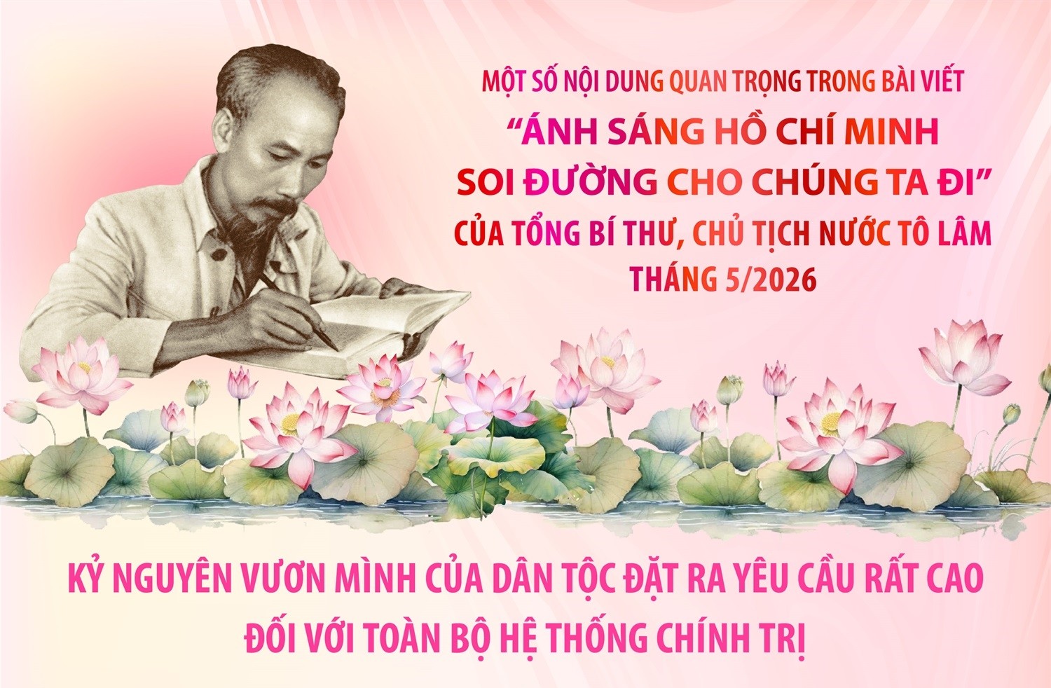 Tổng Bí thư, Chủ tịch nước Tô Lâm: Kỷ nguyên vươn mình của dân tộc đặt ra yêu cầu rất cao đối với toàn bộ hệ thống chính trị